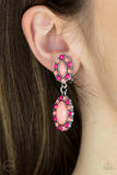 Positively Pampered Orange Paparazzi Earrings All Eyes On U Jewelry 