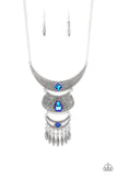 Lunar Enchantment Blue Paparazzi Necklace All Eyes On U Jewelry Store