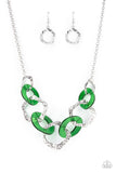 Urban Circus Green Paparazzi Necklace All Eyes On U Jewelry Store