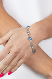 Storybook Beam Blue Paparazzi Bracelet All Eyes On U Jewelry Store