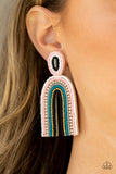 Rainbow Remedy Multicolor Paparazzi Earrings