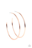 Mega Metro - Copper Paparazzi Earrings