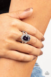 Oval Office Opulence Purple Paparazzi Rings All Eyes On U Jewelry