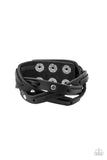 Rugged Roundup - Black Paparazzi Bracelet All Eyes On U Jewelry