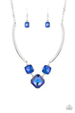 Divine IRIDESCENCE Blue Paparazzi Necklace