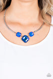 Divine IRIDESCENCE Blue Paparazzi Necklace