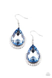 Mega Marvelous - Blue Paprazzi Earrings All Eyes On U Jewelry Store