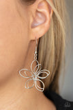 Paparazzi Silver Necklace-Flower Garden Fashionista - Silver All Eyes 