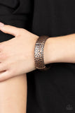 Come Under the Hammer Copper Paparazzi Bracelet
