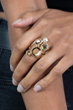 Demandingly Duchess - Brown Paparazzi Ring All Eyes On U Jewelry