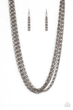 Dynamite Dynamo - Black Paparazzi Necklacde All Eyes On U Jewelry