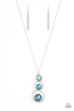 Paparazzi Opalescent Necklace-Celestial Courtier - Green All Eyes On U