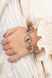 Date Night Drama - Brown Paparazzi Bracelet All Eyes On U Jewelry 