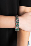 Definitively Diva Green Paparazzi Bracelet All Eyes On U Jewelry
