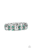 Definitively Diva Green Paparazzi Bracelet All Eyes On U Jewelry