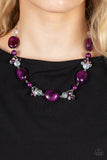 The Top TENACIOUS Purple Paparazzi Necklace All Eyes On U Jewelry 