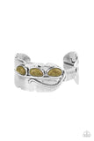 River Bend Relic - Green Paparazzi Bracelet All Eyes On U Jewelry