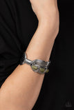 River Bend Relic - Green Paparazzi Bracelet All Eyes On U Jewelry