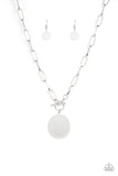 Tag Out - Silver Paparazzi Necklace All Eyes On U Jewelry 