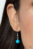All Across the GLOBETROTTER - Blue Paparazzi Necklace All Eyes On U 