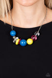 Bauble Bonanza - Multicolor Paparazzi Necklace All Eyes On U Jewerlry