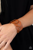 Rhapsodic Roundup Brown Paparazzi Bracelet All Eyes On U Jewelry