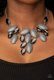 Date Night Nouveau - Silver Paparazzi Necklace