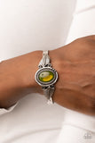 Serendipitous Sojourn - Green Paparazzi Bracelet All Eyes On U Jewelry