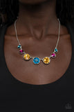 Pampered Powerhouse - Multicolor Paparazzi Necklace All Eyes On U Jewl