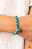 Love You to Pieces Blue Paparazzi Bracelet All Eyes On U Jewelry