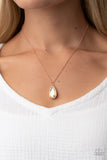 Interstellar Royal - Copper Paparazzi Necklace