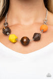 Eco Extravaganza - Multicolor Paparazzi Necklace All Eyes On U Jewelry