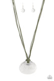 Rural Reflex - Green Paparazzi Necklace All Eyes On U Jewelry