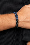 Just Play Cool - Blue Paparazzi Bracelet All Eyes zOn U Jewelry 