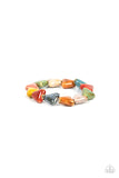 SHARK Out of Water - Multicolor Paparazzi Bracelet All Eyes On U Jewel