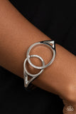 Scope of Expertise - White Paparazzi Bracelet All Eyes On U Jewelry