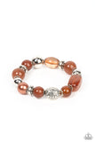 Tonal Takeover - Brown Paparazzi Bracelet