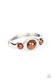 Debutante Daydream - Brown Paparazzi Bracelet