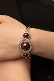 Debutante Daydream - Brown Paparazzi Bracelet