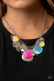 Oceanic Opera - Multicolor Paparazzi Necklace All Eyes Om U Jewelry
