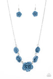 PRIMROSE and Pretty - Blue Paparazzi Necklace All Eyes On U Jewelry