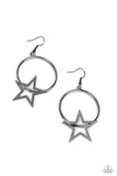 Superstar Showcase - Black Paparazzi Earrings All Eyes On U Jewerly