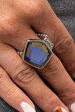 Abstract Escapade - Multicolor Paparazzi Ring All Eyes On U Jewelry