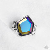 Abstract Escapade - Multicolor Paparazzi Ring All Eyes On U Jewelry