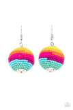 Zest Fest - Multicolor Paparazzi Earringsl Eyes On U Jewelry
