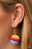 Zest Fest - Multicolor Paparazzi Earringsl Eyes On U Jewelry