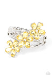 Posh Petals - Yellow Paparazzi Ring All Eyes On U Jewelry