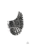 Express Your-SELFIE - Black Paparazzi Ring All Eyes On U Jewelry