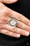 Beach Bijou - White Paparazzi Ring