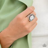 Beach Bijou - White Paparazzi Ring